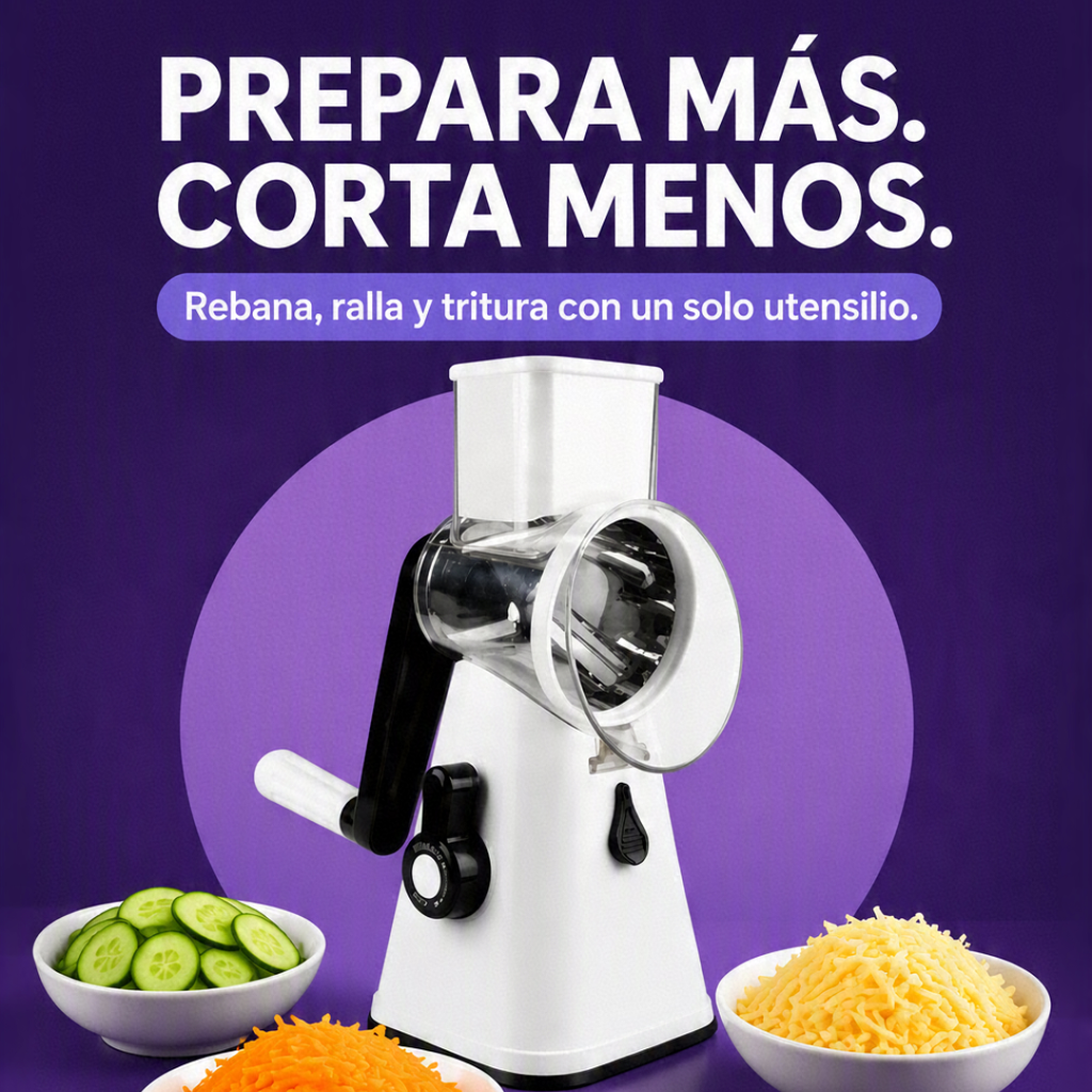 Culinara™ cortador giratorio para preparar verduras y frutas