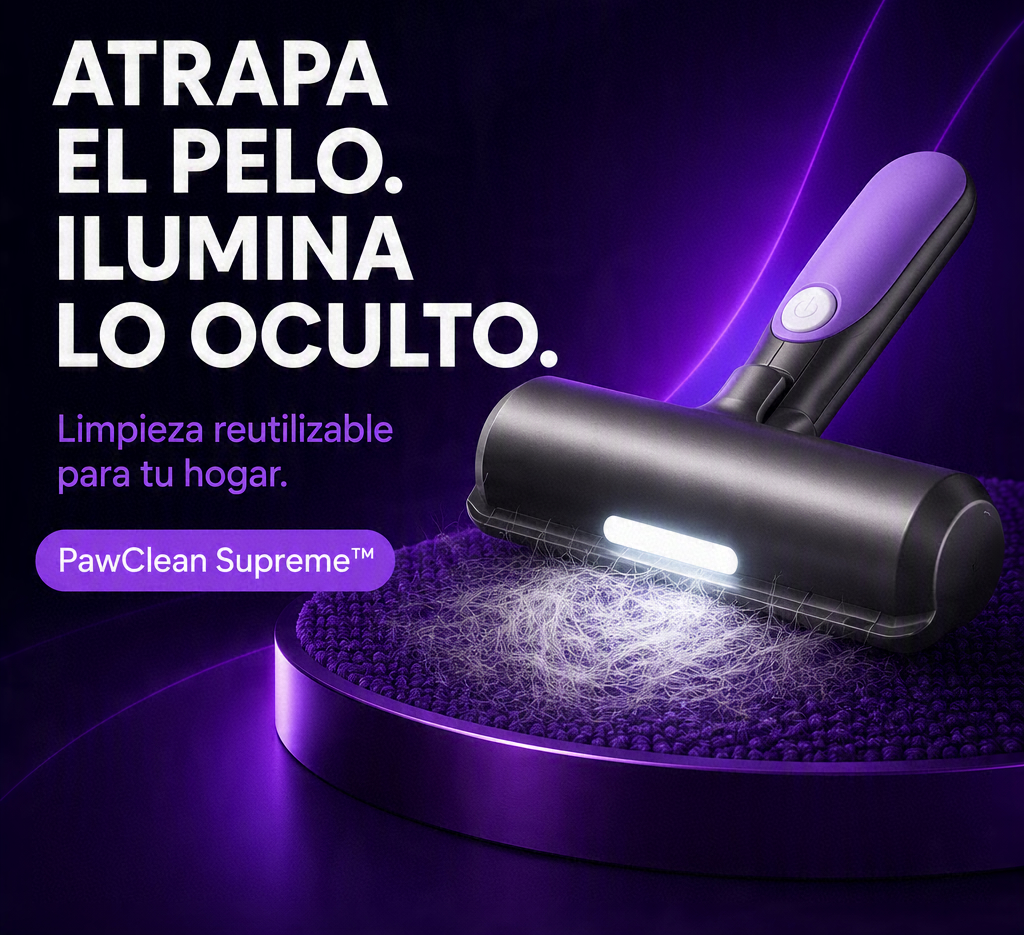 PawClean Supreme™ para retirar pelos de mascotas de sofás y ropa