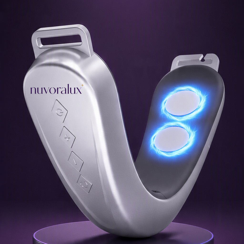 VeluxeFace™ reductor de papada para definir el contorno facial